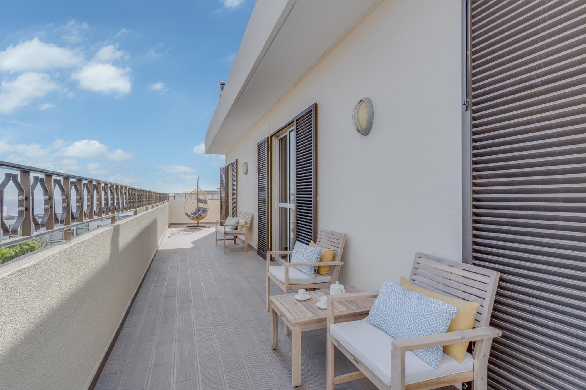 شقة Portola Penthouse فونشال المظهر الخارجي الصورة
